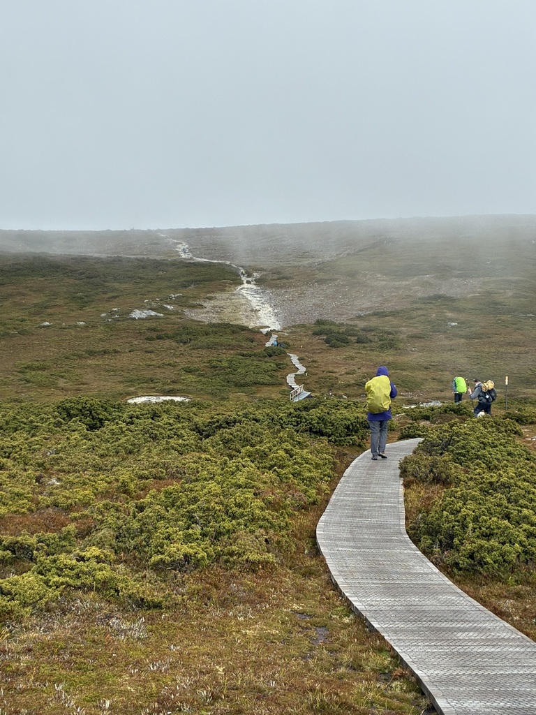 Walking further in past Marion's Lookout.