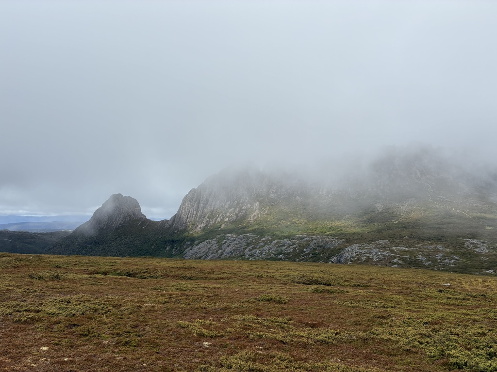 Cradle Mountain, we barely saw thee.